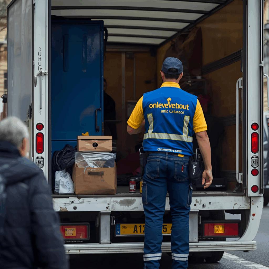 Une flotte de camions adaptée à tout type de débarras et aux rues étroites de paris