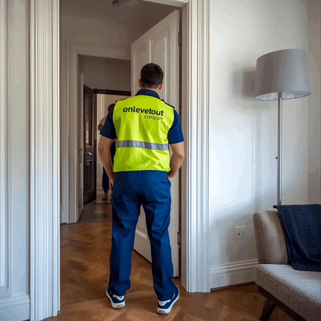 Pour le débarras d'un grand appartement de standing à Paris, contactez onlevetout pour un devis gratuit