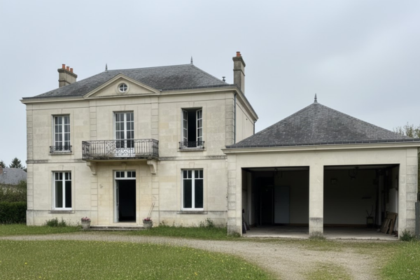 Après débarras - Même propriété 200m² Yvelines entièrement vidée