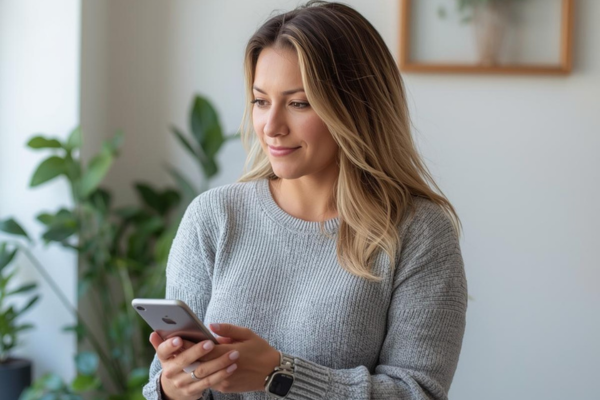 Étape 1 débarras appartement Paris - Client appelant OnLeveTout au 01 49 95 05 50 ou envoyant photos par WhatsApp pour demande de devis gratuit