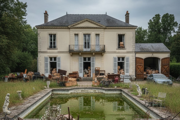 Villa de prestige 250m² avec parc et piscine nécessitant débarras complet - grande propriété Yvelines