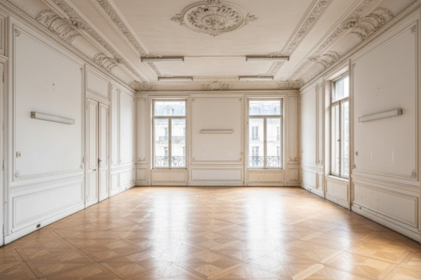 Bureau 450m² après débarras Paris 8