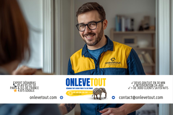 Débarras maison Gentilly 94250 - Équipe OnLeveTout