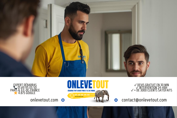 Débarras maison Grigny 91350 - Équipe OnLeveTout