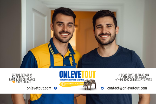 Débarras maison Lognes 77185 - Équipe OnLeveTout