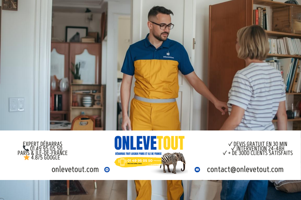 Débarras maison Montfermeil 93370 - Équipe OnLeveTout