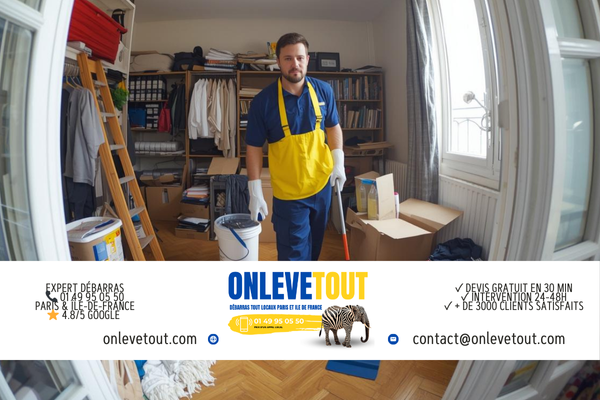 Débarras maison Orsay 91400