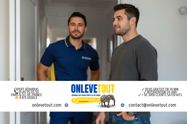Débarras maison Taverny 95150 - Équipe OnLeveTout