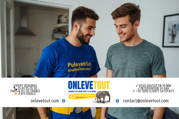 Débarras maison Valenton 94460 - Équipe OnLeveTout