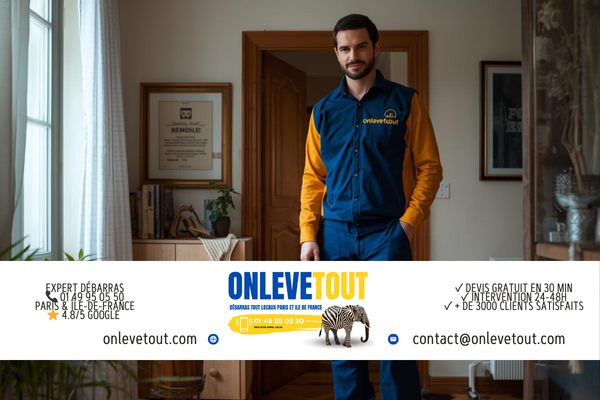 Débarras maison Vigneux-sur-Seine 91270 - Équipe OnLeveTout