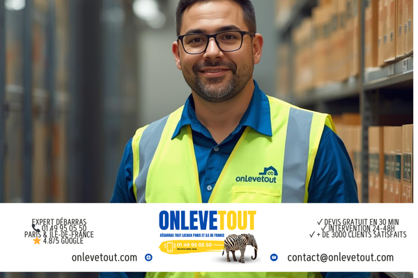 Débarras archives entreprise Paris - Évacuation documents et dossiers - OnLeveTout