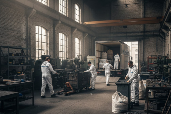 Débarras atelier usine Paris