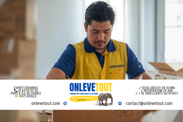 Débarras appartement et maison à Bourg-la-Reine 92340 - Équipe OnLeveTout Hauts-de-Seine