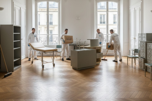 Débarras cabinet médical Paris