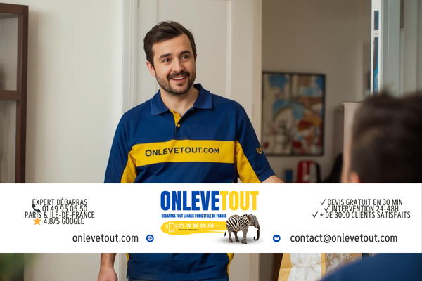 Débarras appartement et maison à Cachan 94230 - Équipe OnLeveTout Val-de-Marne