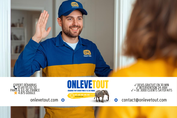 Débarras appartement et maison à Charenton-le-Pont 94220 - Équipe OnLeveTout Val-de-Marne