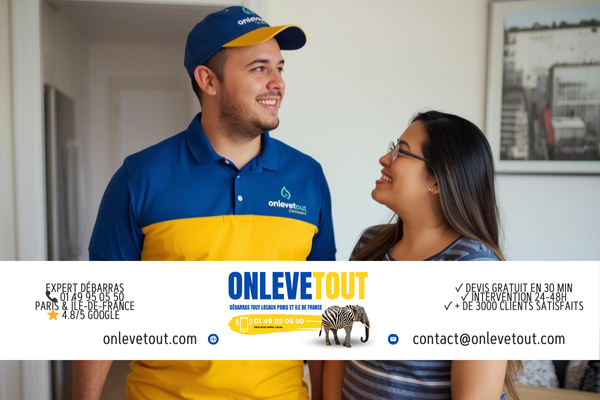 Débarras appartement et maison à Châtillon 92320 - Équipe OnLeveTout Hauts-de-Seine