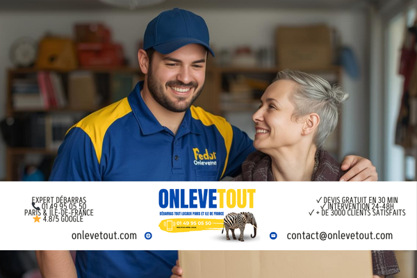 Débarras appartement et maison à Chilly-Mazarin 91380 - Équipe OnLeveTout Essonne