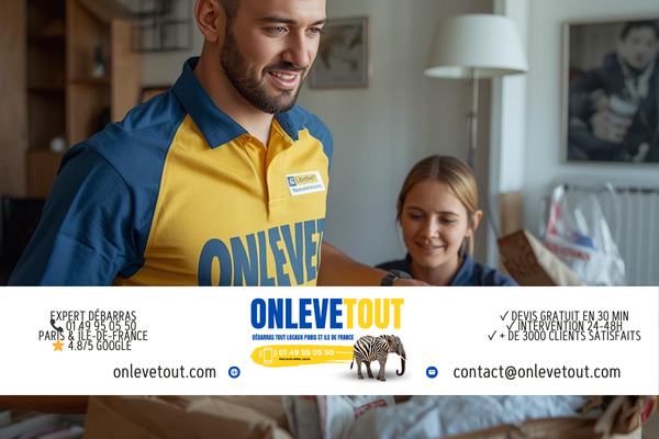 Débarras appartement à Clichy-sous-Bois 93390 - Équipe OnLeveTout Seine-Saint-Denis