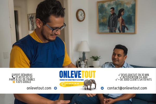 Débarras appartement et maison à Colombes 92700 - Équipe OnLeveTout Hauts-de-Seine