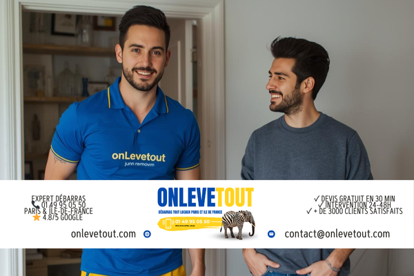 Débarras appartement et bureau à Courbevoie 92400 - Équipe OnLeveTout Hauts-de-Seine La Défense