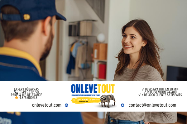 Débarras maison Dammarie-les-Lys 77190 - Équipe OnLeveTout