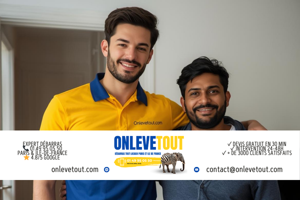 Débarras maison Drancy 93700 - Équipe OnLeveTout