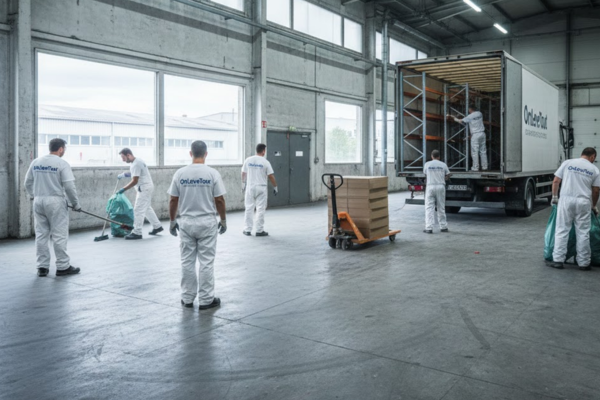 Débarras entrepôt stockage Île-de-France
