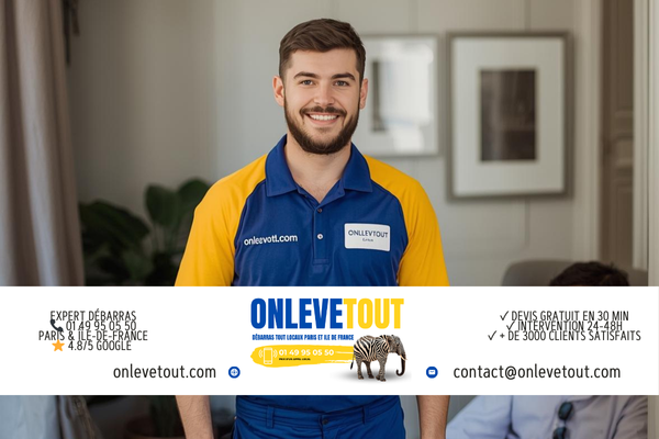 Débarras appartement à Épinay-sur-Seine 93800 - Équipe OnLeveTout Seine-Saint-Denis bords Seine