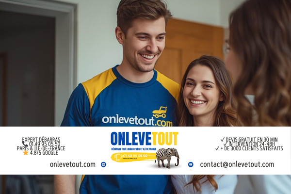 Débarras maison à Éragny 95610 - Équipe OnLeveTout Val-d'Oise Cergy-Pontoise