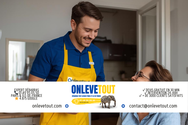 Débarras maison à Fleury-Mérogis 91700 - Équipe OnLeveTout Essonne