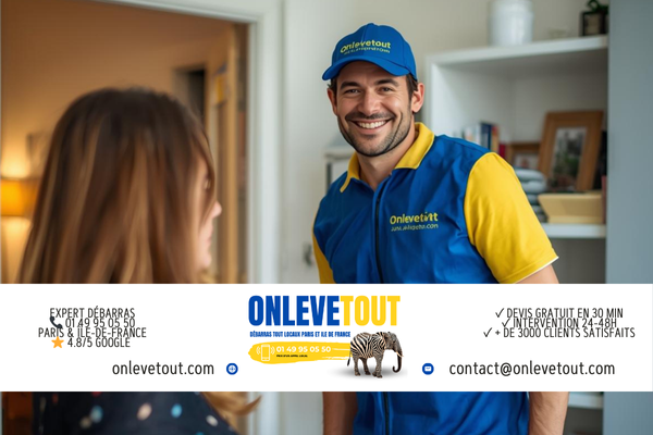 Débarras maison à Franconville 95130 - Équipe OnLeveTout Val-d'Oise