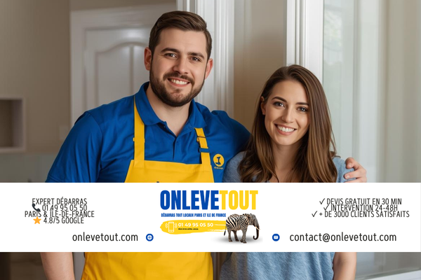 Débarras maison à Gagny 93220 - Équipe OnLeveTout Seine-Saint-Denis