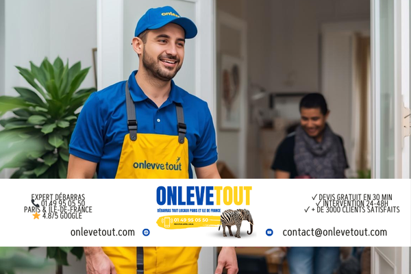 Débarras appartement à Garges-lès-Gonesse 95140 - Équipe OnLeveTout Val-d'Oise