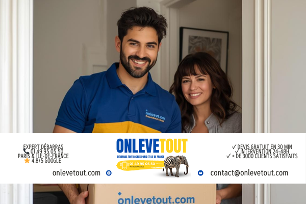 Débarras appartement à Gennevilliers 92230 - Équipe OnLeveTout Hauts-de-Seine