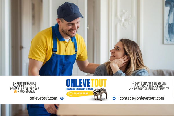 Débarras maison à Gournay-sur-Marne 93460 - Équipe OnLeveTout Seine-Saint-Denis