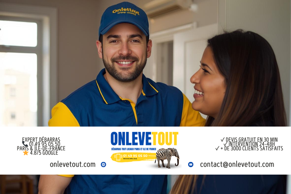 Débarras appartement à Issy-les-Moulineaux 92130 - Équipe OnLeveTout Hauts-de-Seine