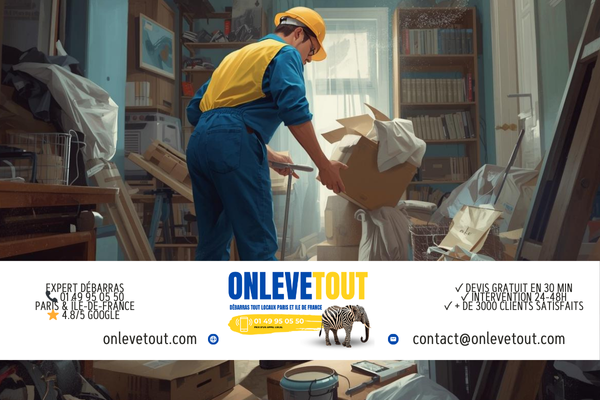 Débarras appartement au Bourget 93350