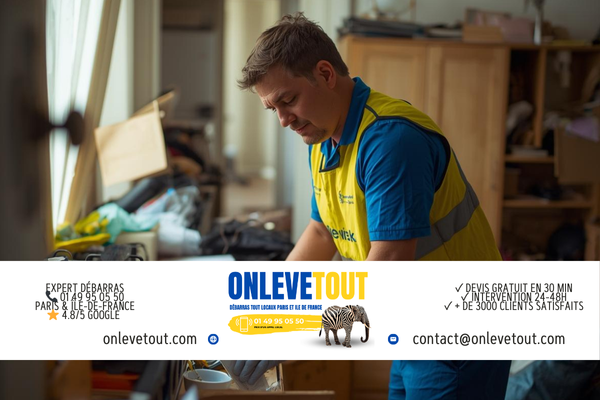 Débarras appartement et maison à Le Vésinet 78110 - Équipe OnLeveTout Yvelines