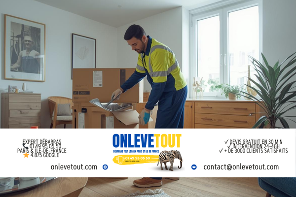 Débarras maison à Montmorency 95160