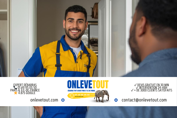 Débarras maison Noisiel 77186 - Équipe OnLeveTout