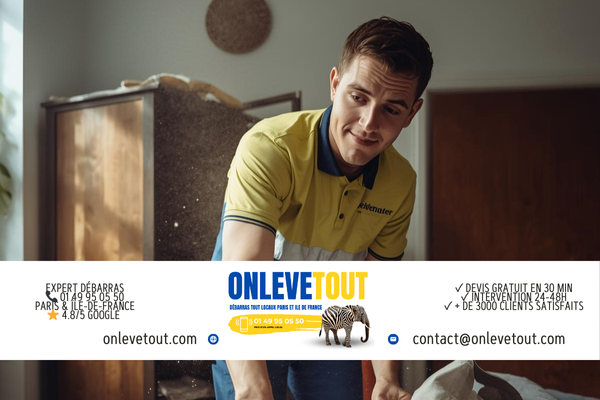 Débarras appartement et maison à Orly 94310 - Équipe OnLeveTout Val-de-Marne