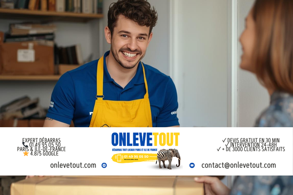 Débarras appartement Paris 15ème - Montparnasse