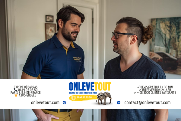 Débarras appartement Paris 18ème - Montmartre