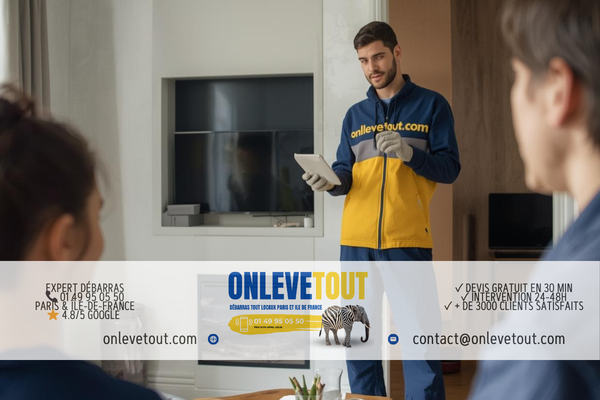 Débarras appartement Paris 8ème - Champs-Élysées