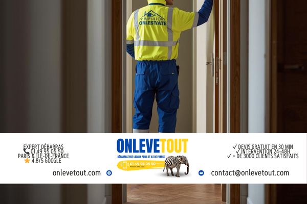 Débarras appartement et maison à Puteaux 92800 - Équipe OnLeveTout Hauts-de-Seine