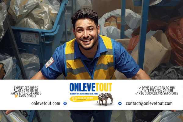 Recyclage et tri des objets débarrassés OnLeveTout