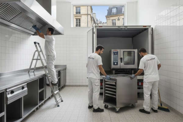 Débarras restaurant cuisine professionnelle Paris