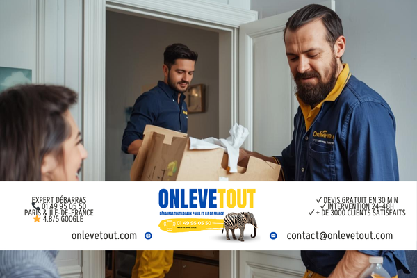 Débarras maison Roissy-en-Brie 77680 - Équipe OnLeveTout