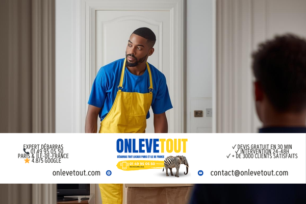 Débarras maison Saint-Mandé 94160 - Équipe OnLeveTout